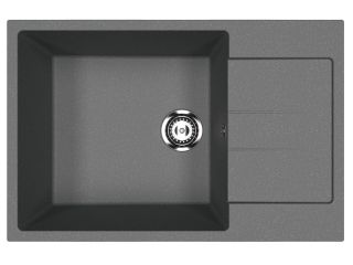 Кухонная мойка Ulgran Classic U-602-343 антрацит